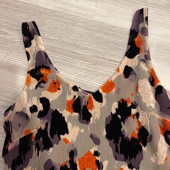 CABI RADIANT VELVET BURNOUT DRESS Size XSmall - Picture 2 of 3